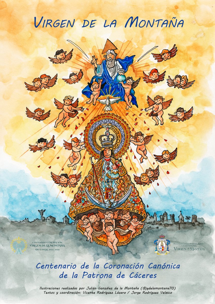 Cómic sobre la Virgen de la Montaña